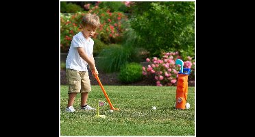 écoiffier Golfset Met Trolley 51 Cm 7-delig Oranje
