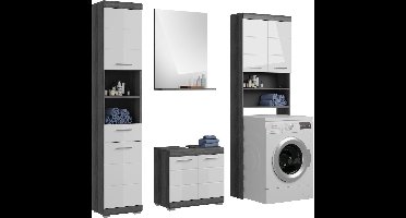 xonox.home badkamermeubel Scout rookzilver imitatie 190x191x34 cm