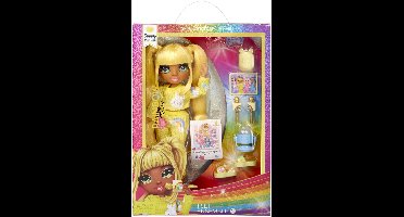 Rainbow High Junior High Pyjamaparty - 23 cm - Sunny (geel) - Modepop