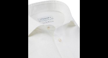 Overhemd wit Profuomo royal twill no.1 normale fit