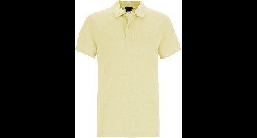 BOSS Pallas regular fit polo - pique - lichtgeel