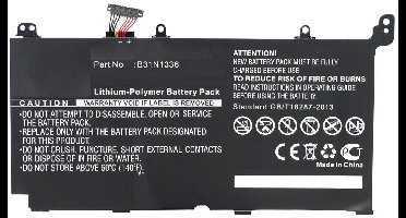 CoreParts B31N1336 Batterij/Accu