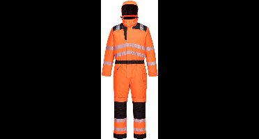 Portwest PW3 Hi-Vis Winteroverall PW352 - Oranje/Zwart - M