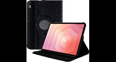 Just in Case tablet Hoes geschikt voor Samsung Galaxy Tab S11 - 360° Draaibare Tablet Hoes - Zwart