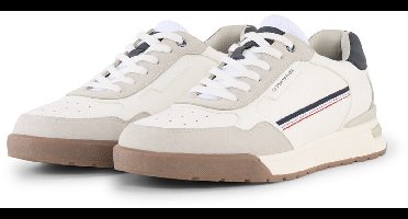 Tom Tailor - Sneakers van imitatieleer - Maat 41 - white