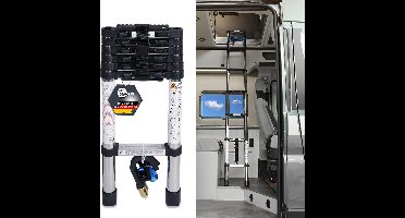 Telescopische Ladder - Huishoudtrap - Vouwladder - ( Amount of M)