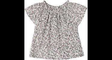 Vertbaudet Blouse voor pasgeborene met bloemenprint