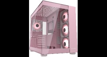COUGAR CGR-5KA1P-RGB Midi Tower Roze