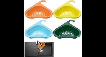 Boraboi ® Veelzijdige Vierdelige Set Van Gootsteenzeven Voor Keuken- En Badkamergebruik