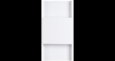 Sollux Lighting Wandlamp Durlin - 40x20x7cm - G9 - wit - staal