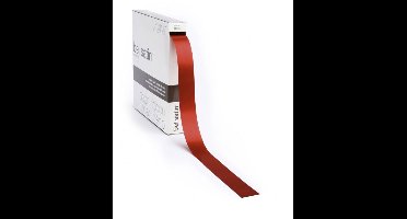 Poly Satijnlint Rood - 40 mm / 100 mtr.