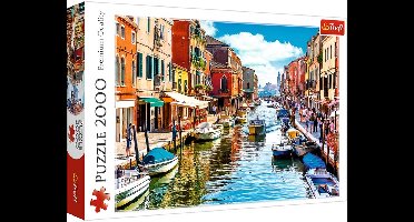 Trefl puzzel 2000 stukjes - Murano eiland Venetië premium kwaliteit.