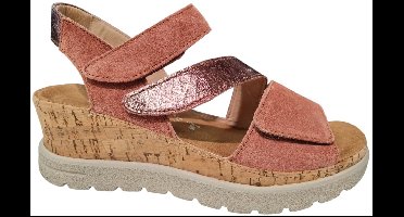 Hartjes Suede H Dames Sandalen - Oud Roze - 37