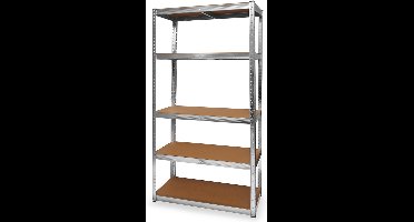 QLT opbergstelling 180x90x40cm - Draagkracht 875 kg - 175 kg per plank