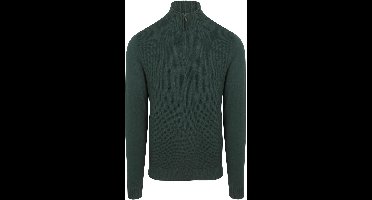McGregor Half Zip Trui Merinowol Pine Groen - Maat XXL - Heren - Pullovers
