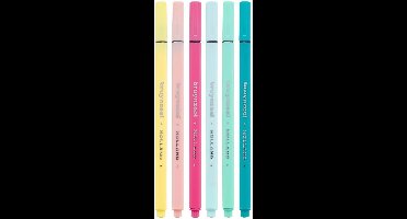 Bruynzeel Fineliner Set Licht 6 Kleuren