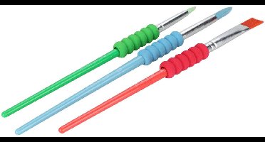 Penselen Rond Set 3st.