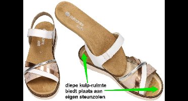 Remonte -Dames - wit - sandalen - maat 38