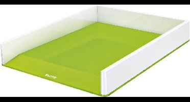 Brievenbak Leitz WOW A4 wit/groen | 4 stuks
