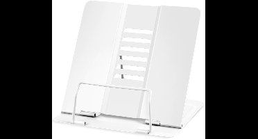 Verstelbare Boekenstandaard voor Kookboeken en Tablets - Ideaal voor Keuken, Kantoor en Thuis - Ergonomisch en Duurzaam