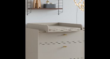 Petite Amélie BLADVERGROTER VOOR COMMODE «ROSEAU» | OATMEAL