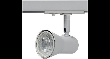 1-Fase Rail Spot Conical Wit | Geschikt voor GU10