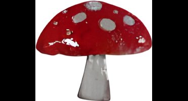 Buitengewoon de boet - Steker ijzer paddenstoel L 35x60 cm