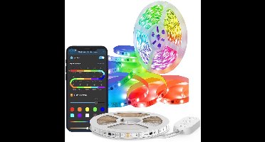 Led Strip 5 Meter - Led-Strips met Afstandsbediening - Veelkleurig