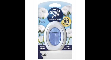 Ambi Pur Badkamer Luchtverfrisser - Petit Coin - Cotton Flower - Limited Edition - Set en go - Niet elektrisch - 50 dagen Frisheid