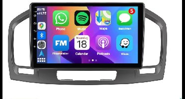 Autoradio 2/32GB met Carplay en Android Auto | Geschikt voor Opel Insignia 2008-2013 | radio met navigatie | 2008 2009 2010 2011 2012 2013