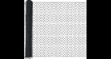 vidaXL - Hekpaal. - Grijs