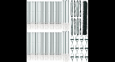 vidaXL - Hekpaal. - Groen