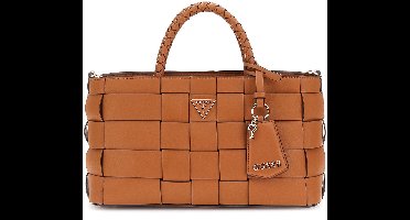 GUESS Schoudertas Maylee Girlfriend Satchel Caramel Bruine
