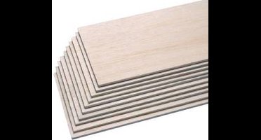 Pichler Modellbau Balsahout plank C6444 (l x b x h) 1000 x 100 x 4 mm 10 stuk(s)