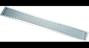 alu.ontl.rooster 90x10 inox-l. Doeco Luchtafvoer