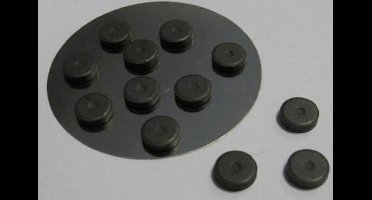 Magneten Set - 12x2mm dik - 12 Stuks Licht - 10x2mm dik