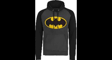 DC Comics Batman Hoodie/trui -S- Signal Logo Grijs/Zwart