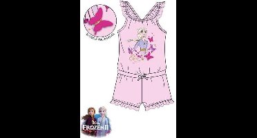 Disney Frozen II onesie / jumpsuit - Elsa - lichtroze - maat 98/104 (4 jaar)
