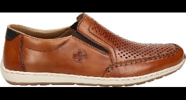 Rieker Rieker Instappers cognac Leer 321206 - Maat 45