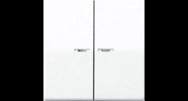 Jung AS591-5KO5WW Knop Inzetstuk 1-voudig Alpine-wit 1 stuk(s)