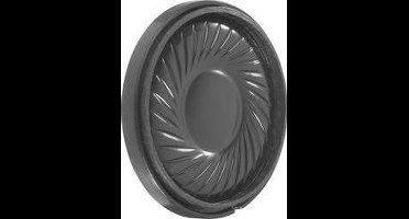 Visaton K 36 WP - 8 Ohm 1.4 inch 3.6 cm Mini-luidspreker 1 W 8 Ω Zwart Kunststof membraan, Vochtbestendig