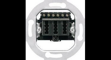 Jung TAE3X6NFNUPO TAE-contactdoos Inzetstuk LS 990, AS 500, CD 500, LS design, LS plus, FD design, A 500, A plus, A cre