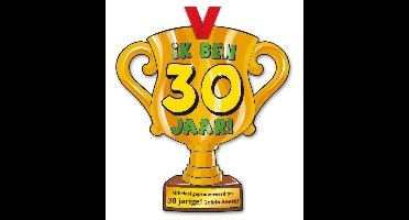 Paper Dreams | Kartonnen Trofee | Ik ben 30 jaar!