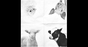 Esschert Design Servet boerderijdieren