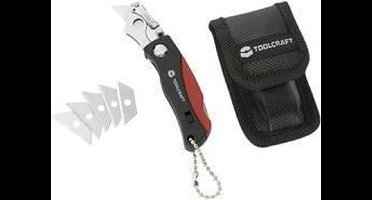 TOOLCRAFT TO-6717198 Opvouwbaar universeel mini-mes 2K 1 stuk(s)
