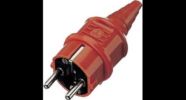 MENNEKES 10837 Stekker met randaarde Kunststof 230 V Oranje IP44