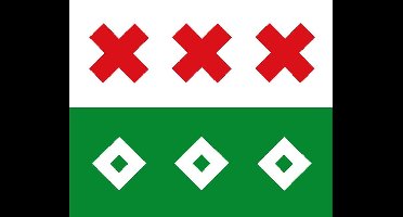 Vlag Willemstad 30x45cm