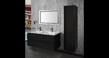 Onderkast Boss & Wessing Sally 120 cm Mat Zwart