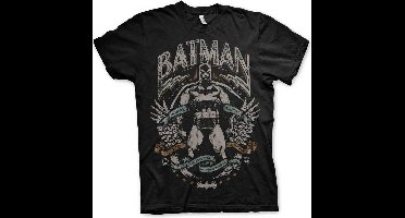 Batman Crusader Heren T-shirt - zwart - XL