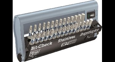 Wera 05071109001 Bit-Check 30 Stainless 1, 30‑delig
